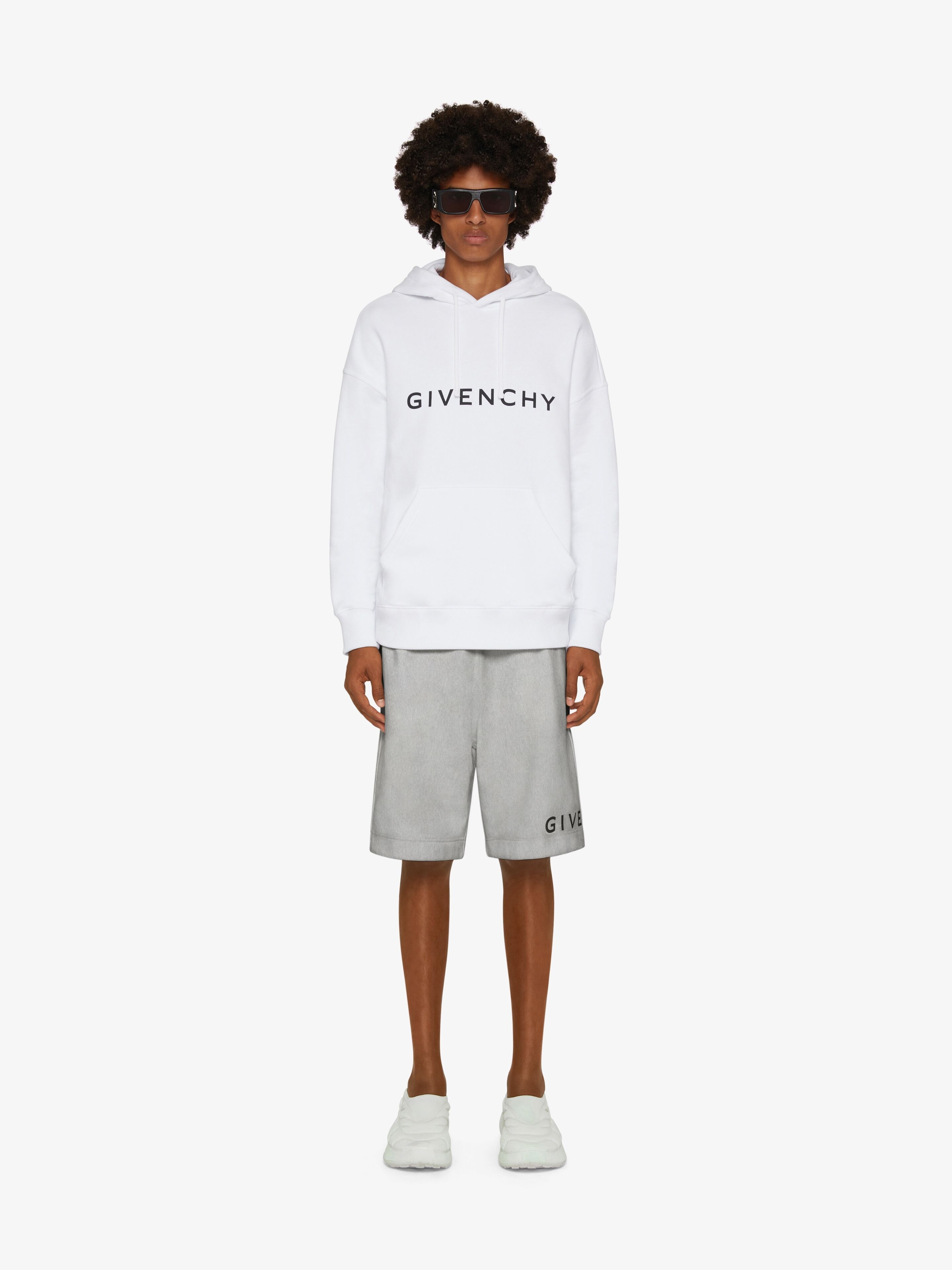 GIVENCHY ARCHETYPE BERMUDA SHORTS IN FLEECE - 2