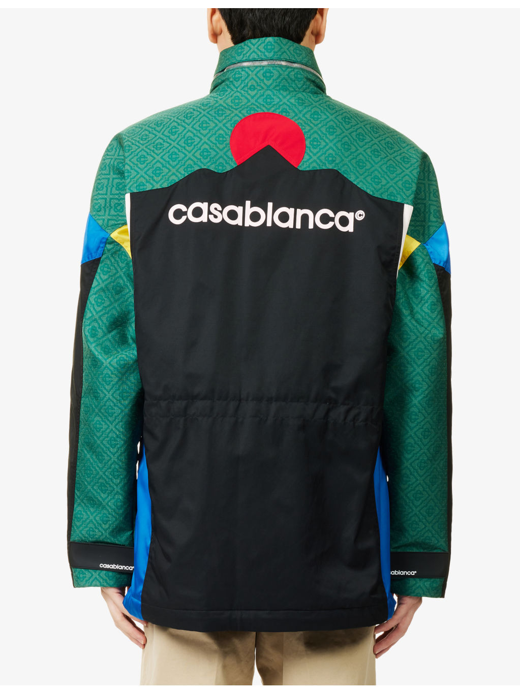 Waterproof Monogram Stretch-Woven Jacket - 4
