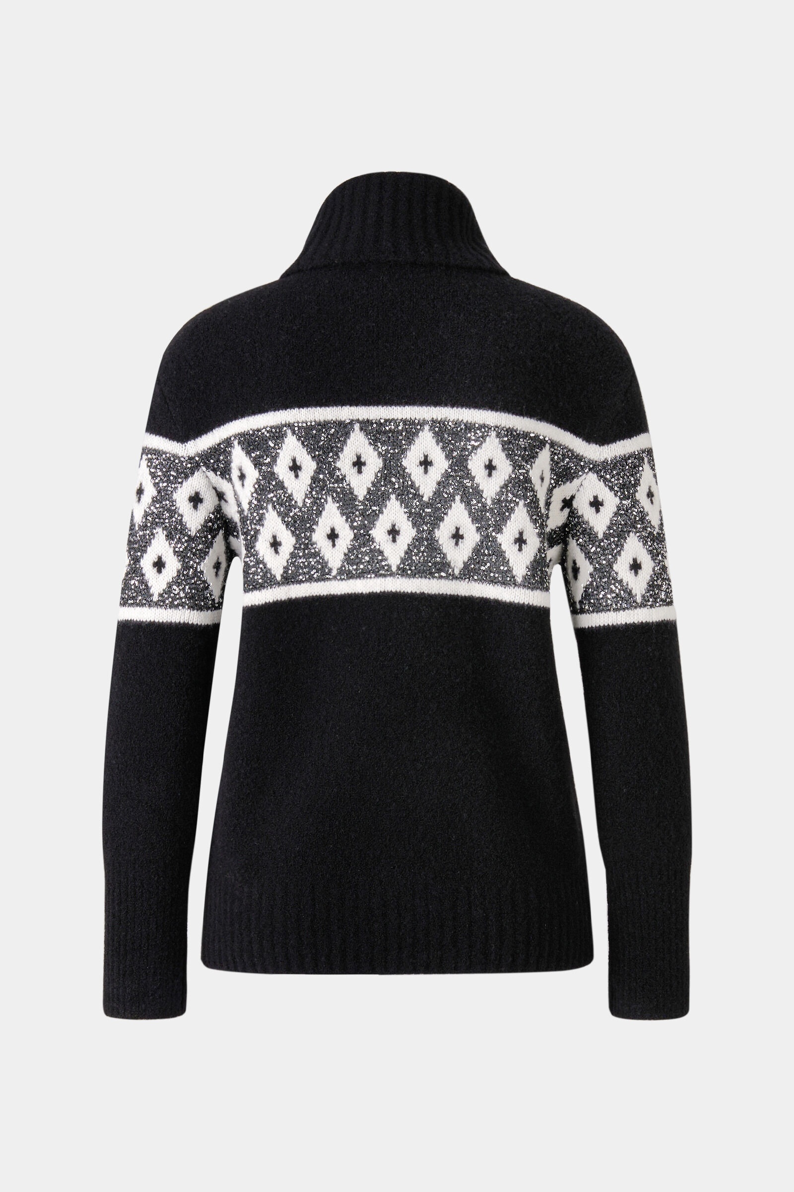 Uda Sweater in Black/White - 5