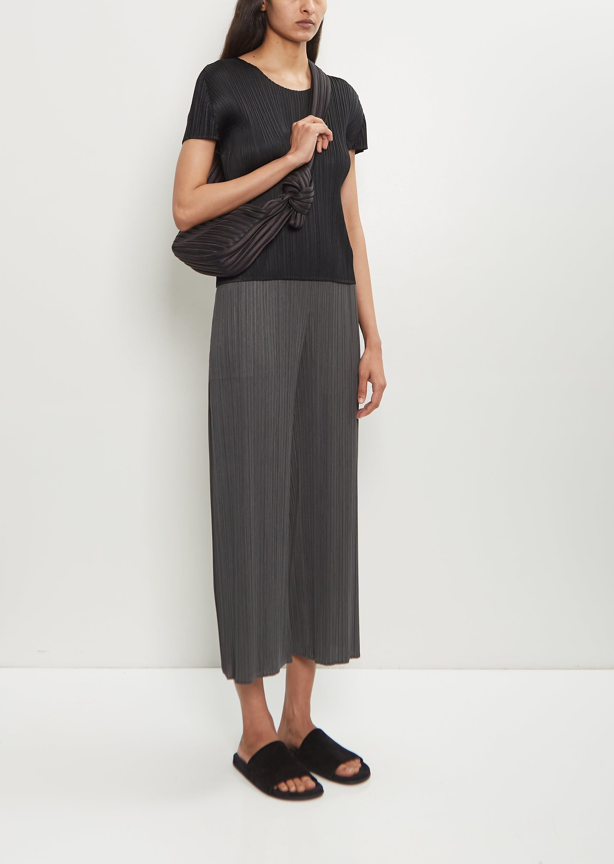 Linear Knit Bag-56 - 3