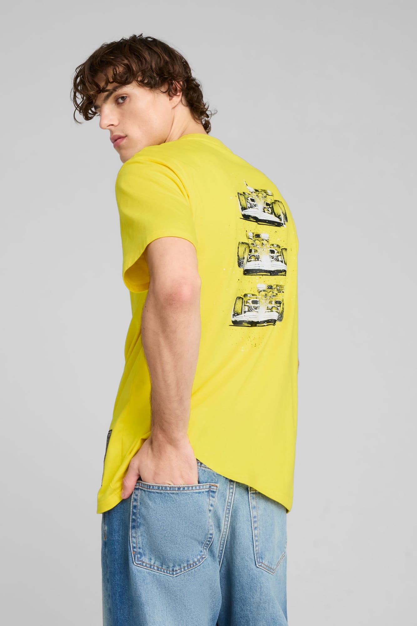 Scuderia Ferrari HP Race Color Splash Men's Tee - 4