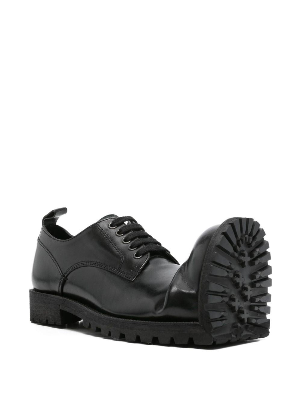 ASYMMETRIC LACE-UP SHOES - 2
