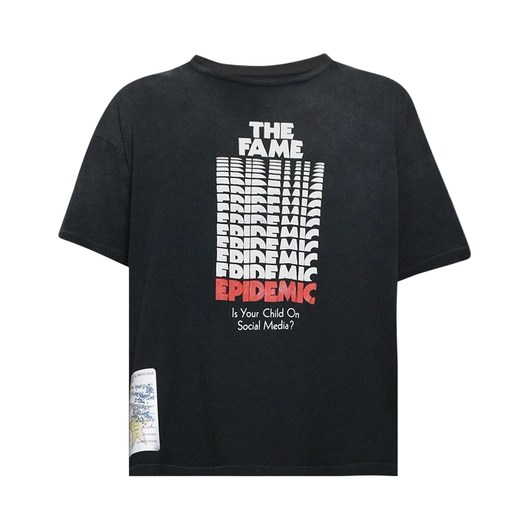 Paly Hollywood Fame Epidemic Tee 'Black' - 1
