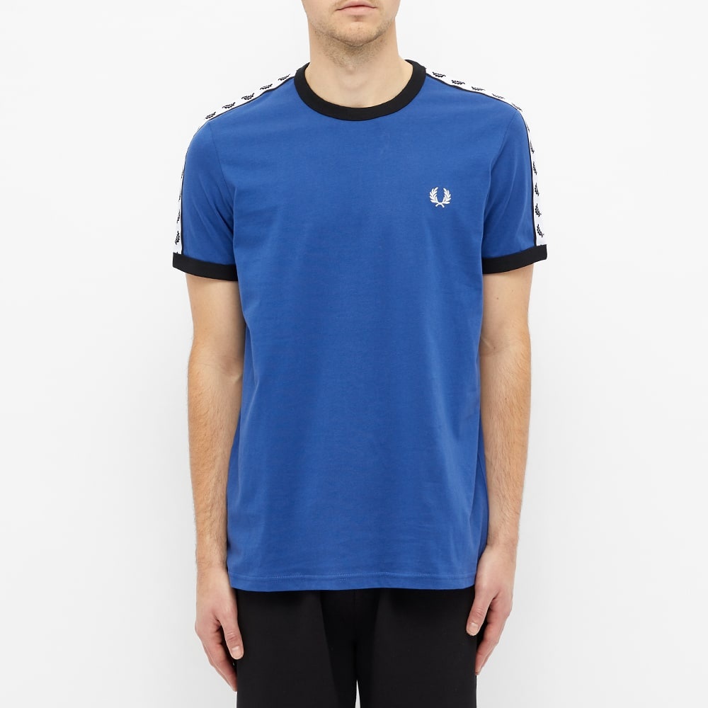 Fred Perry Authentic Taped Ringer Tee - 4