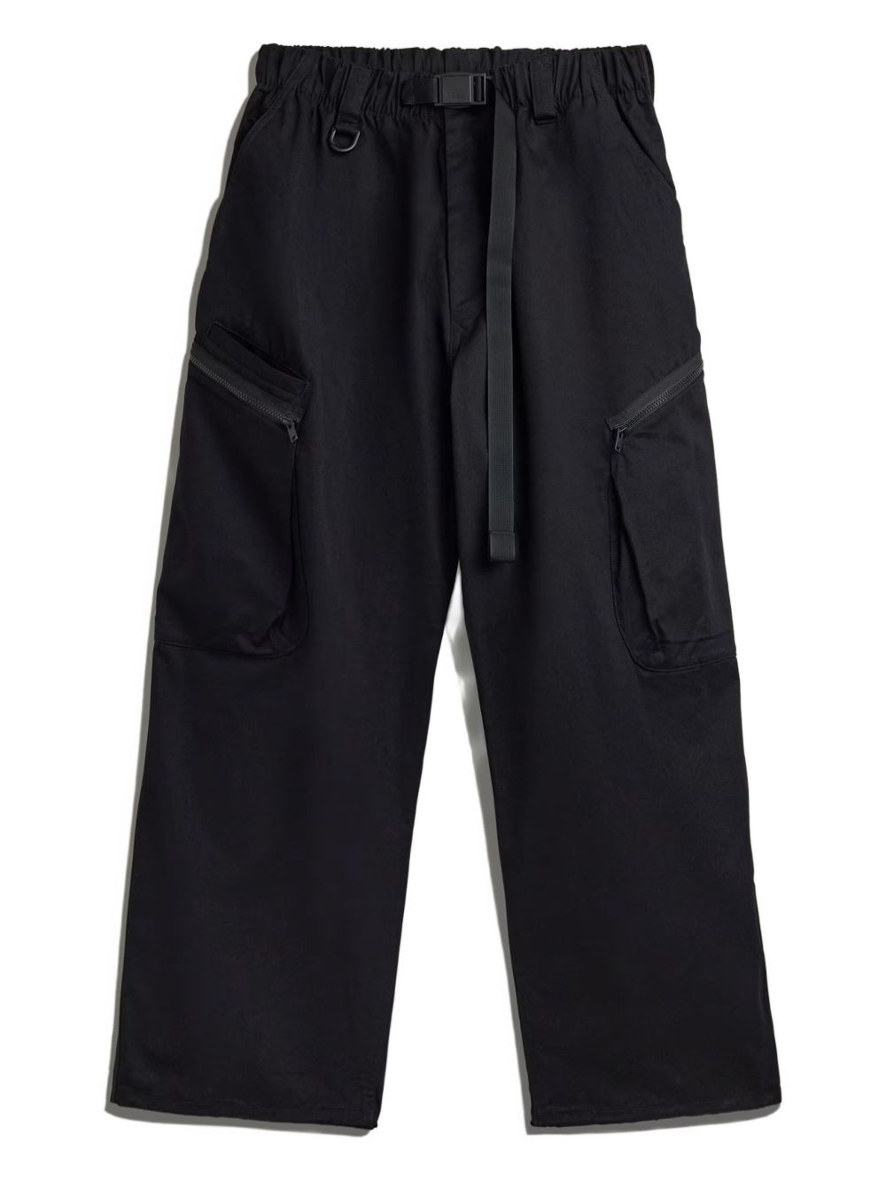 PLEATED-DETAILS CARGO TROUSERS - 1