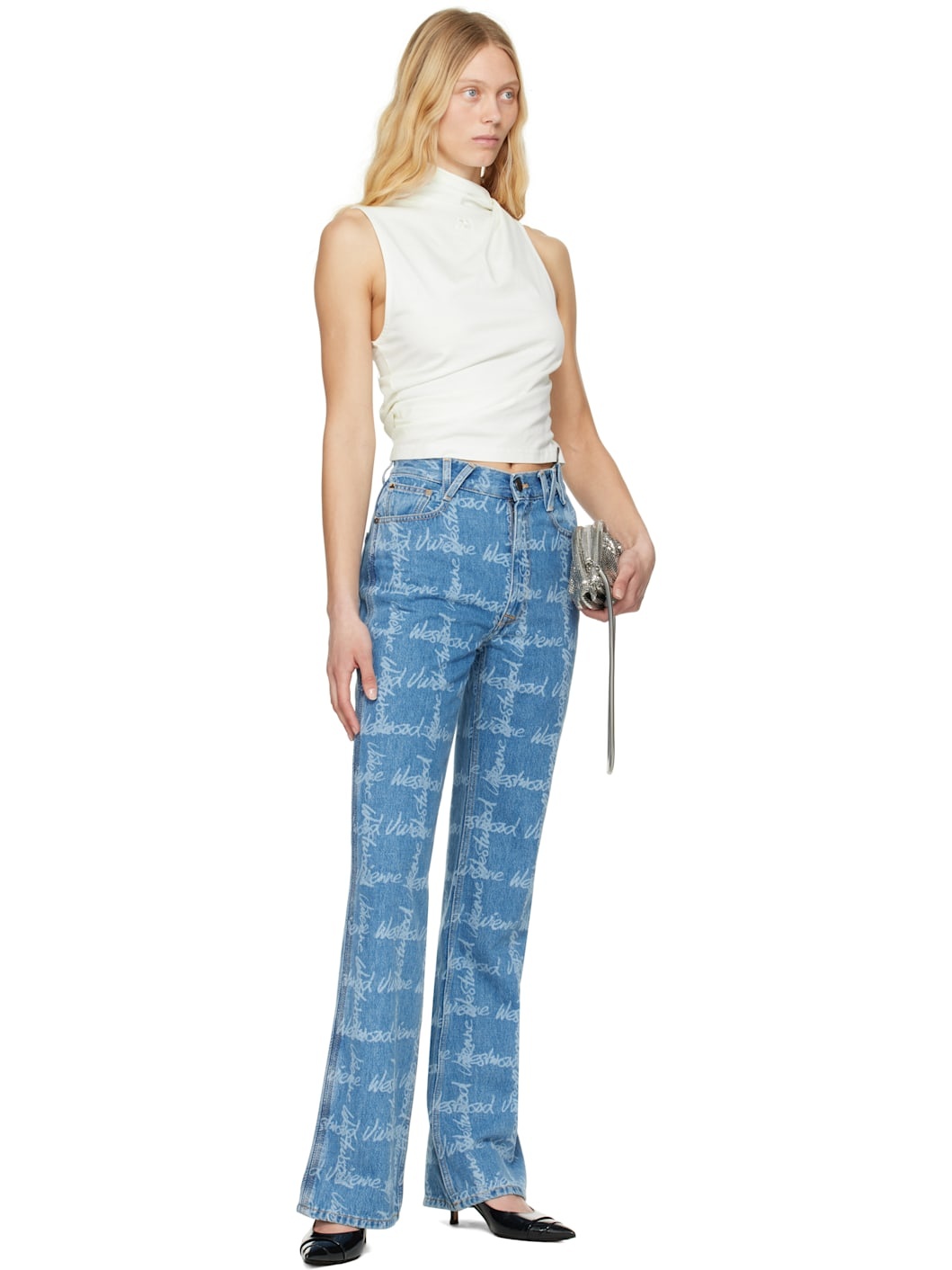 Blue Ray 5 Pocket Jeans - 4