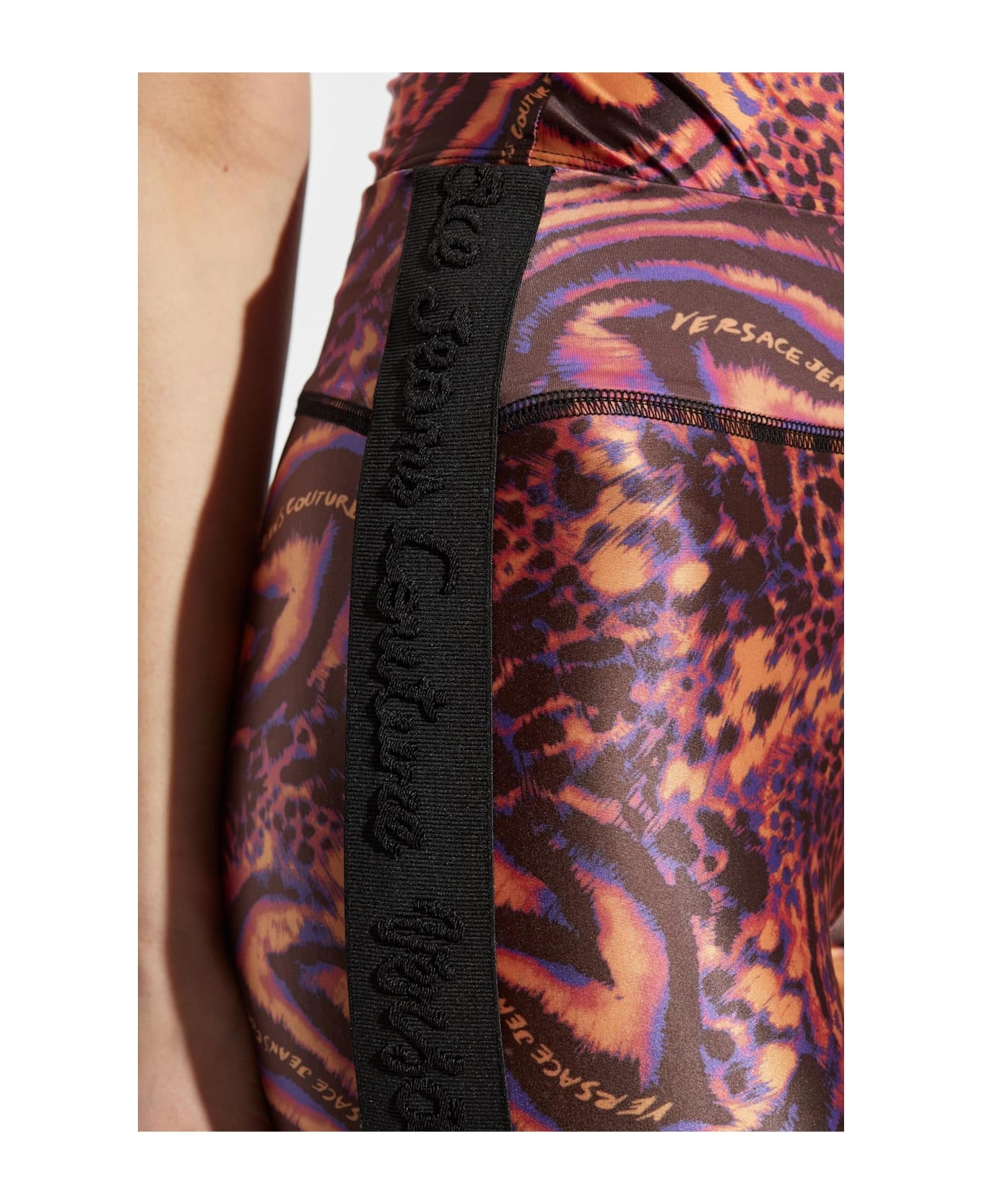 Versace Jeans Couture Leggings With Animal Print - 5