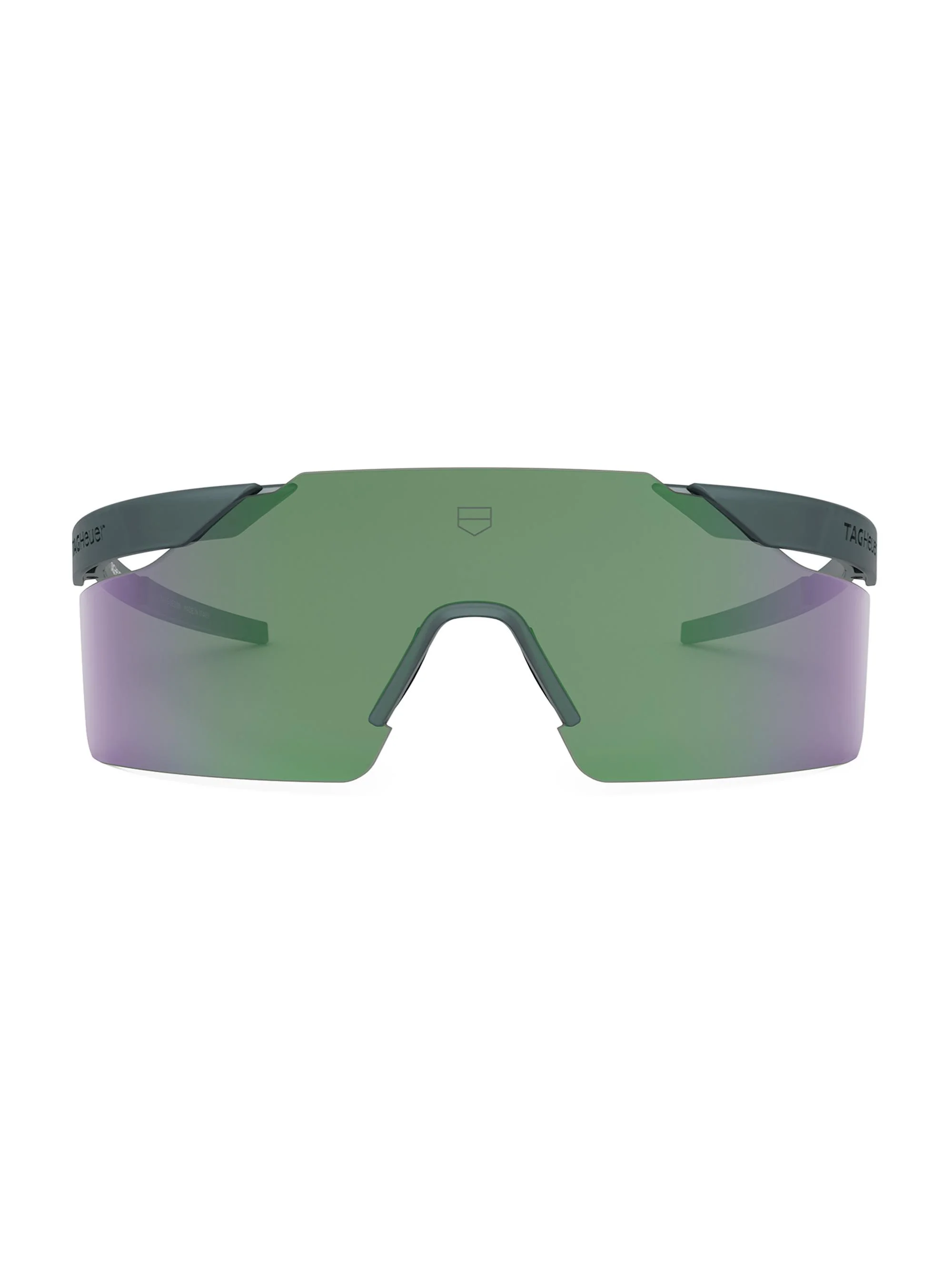 Men's Shield 149MM Mask Sunglasses - Blue Green - 1