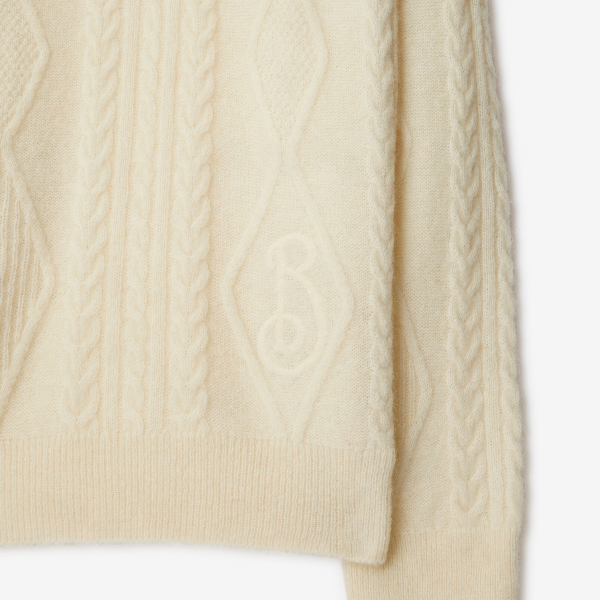 Aran Wool Blend Polo Shirt - 5