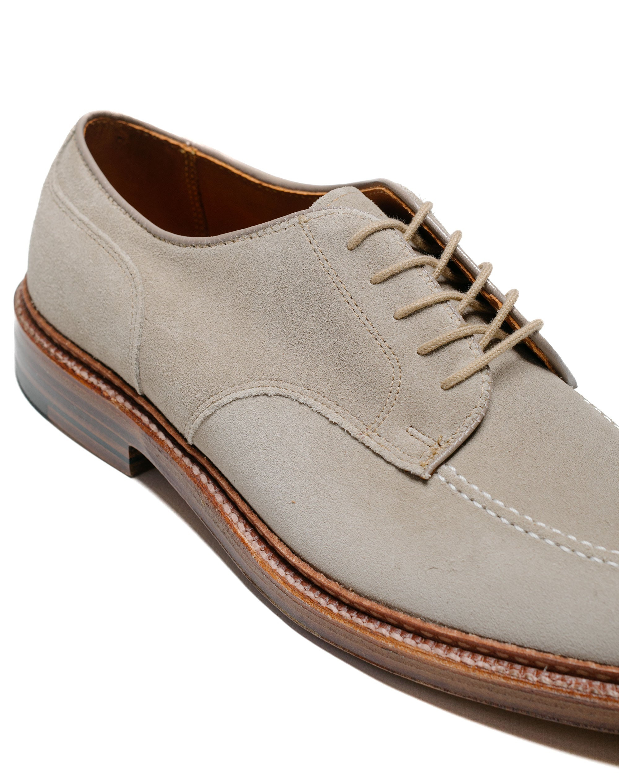 Mocc Toe Blucher Milkshake Suede 24088 - 3