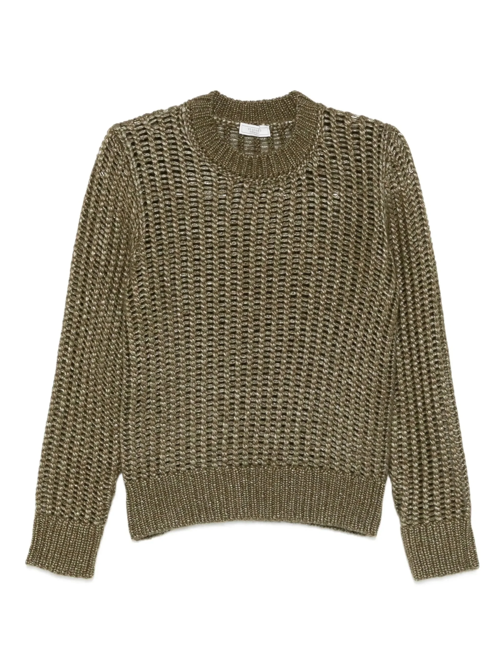 Peserico Open-knit Crew-neck Sweater - 1