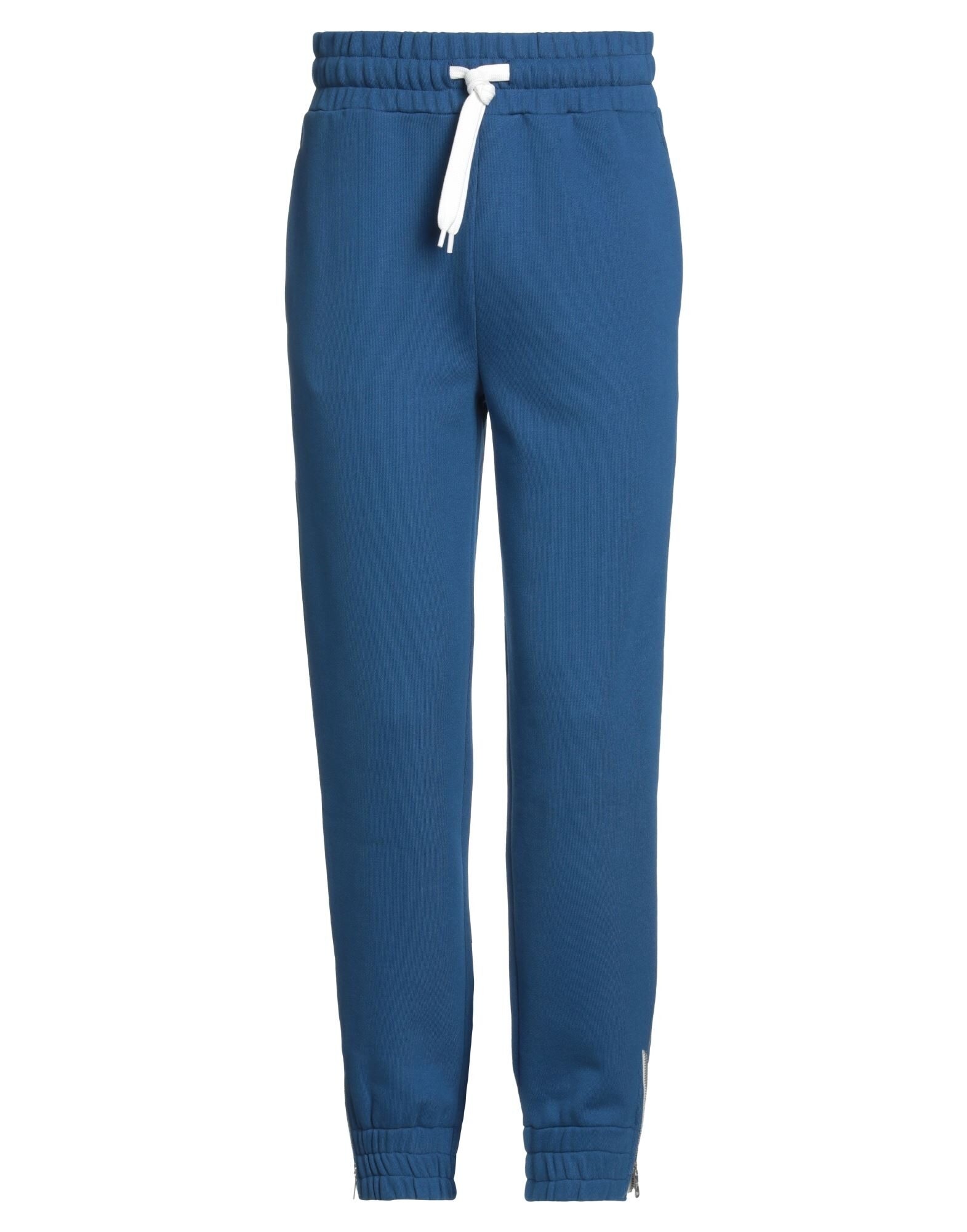 Blue Men's Casual Pants - 1