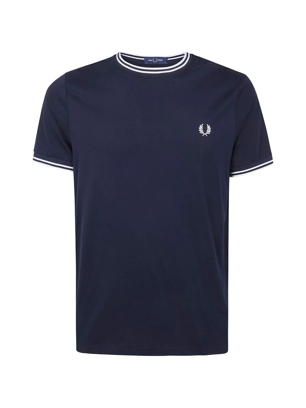 logo-embroidered T-shirt - 1