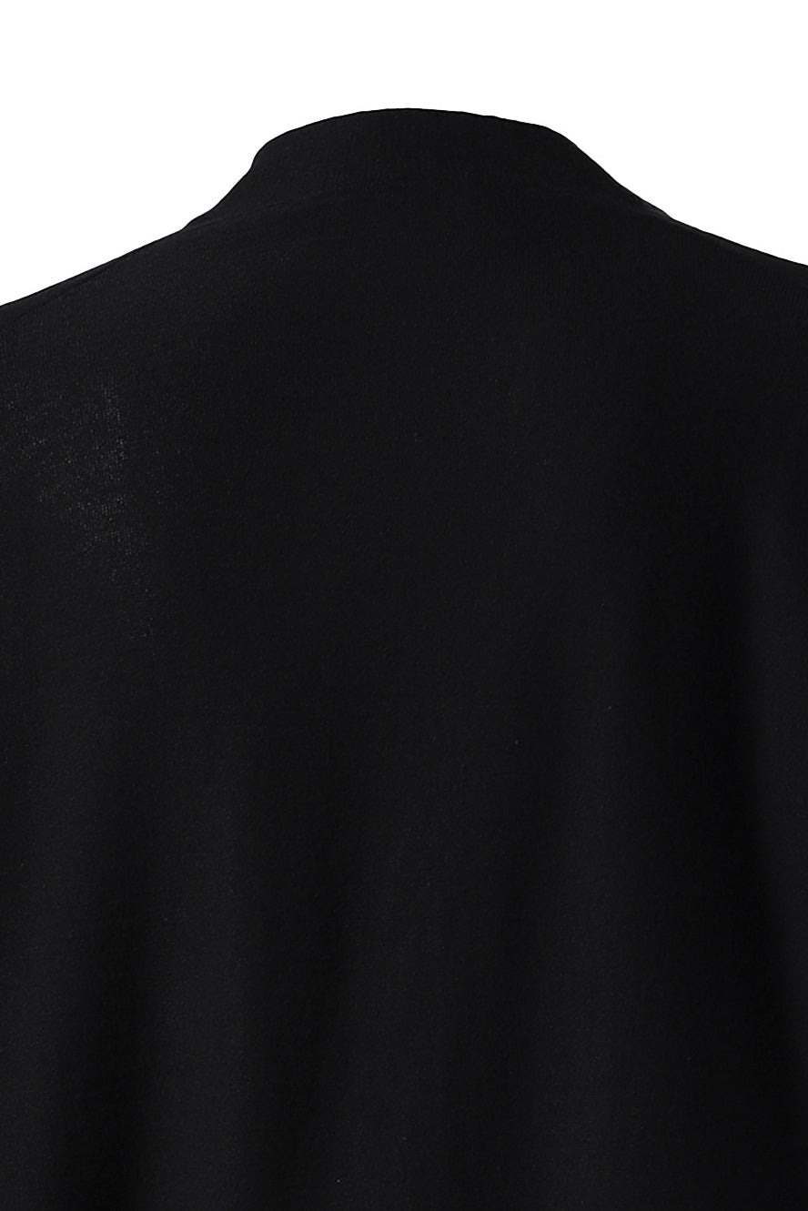 RELAXED TWISTED CARDIGAN / BLK - 9