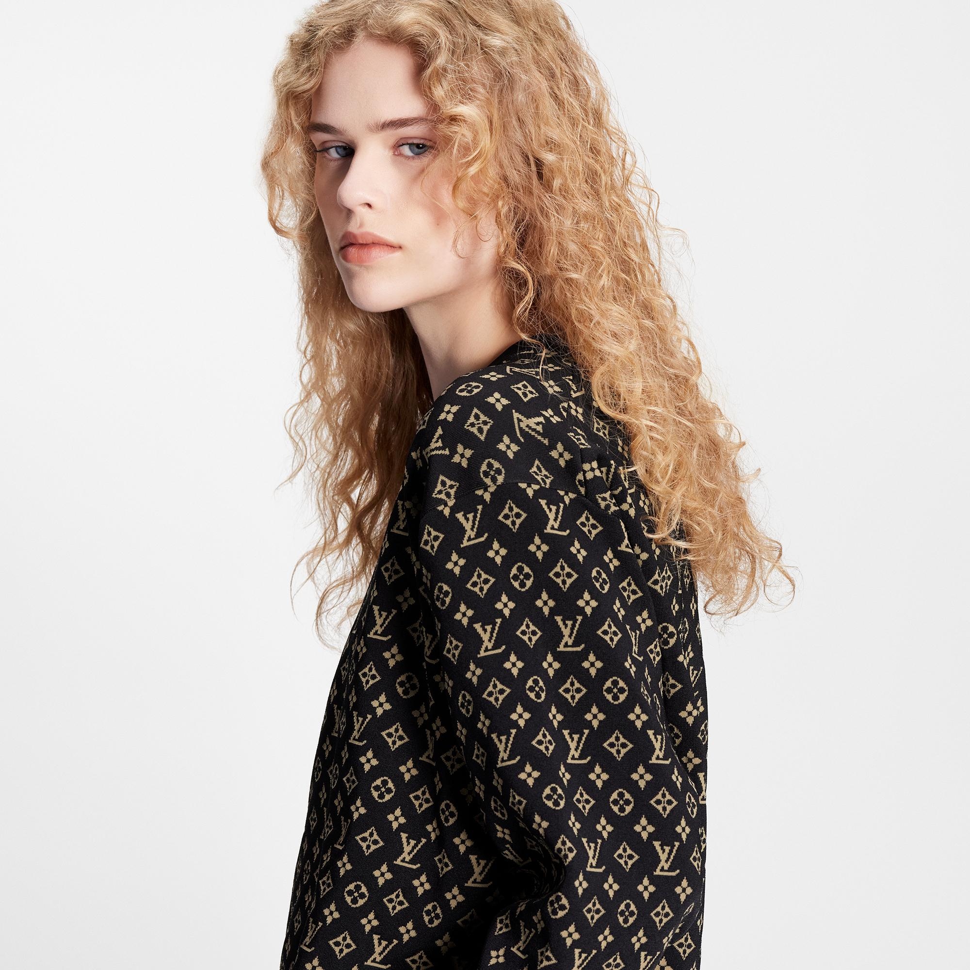 Monogram Jacquard Pullover - 5