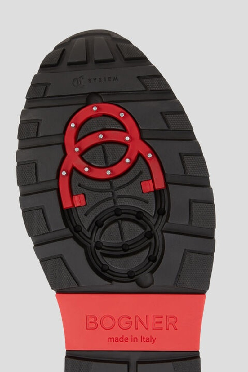 Trondheim low boots with spikes in Brown/Black 6