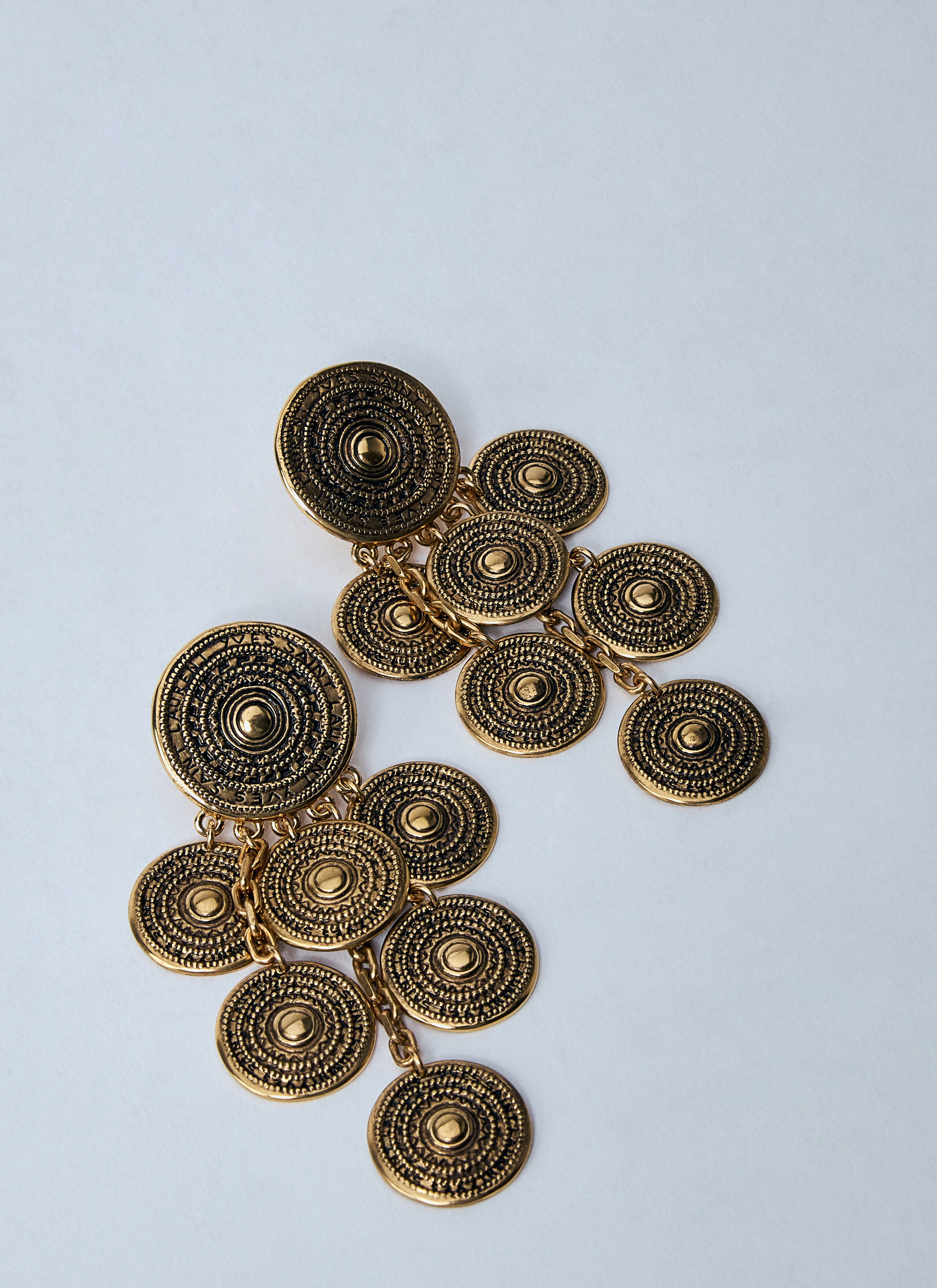 Bo Medailles Pendant Earrings - 2