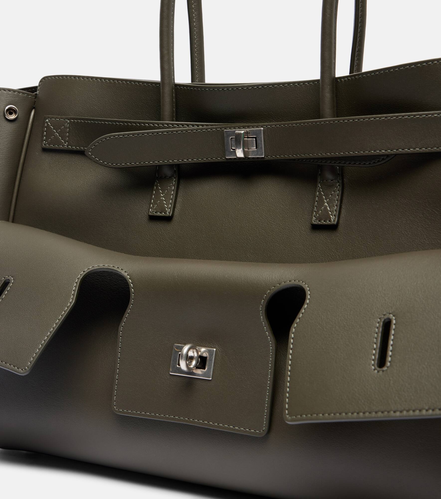 Bel Air Medium leather tote bag - 6