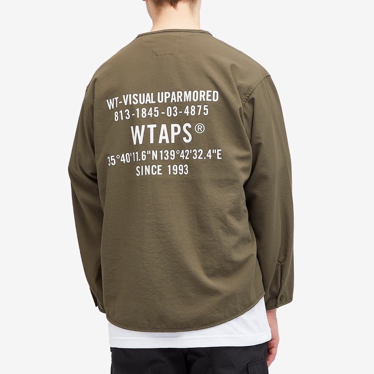 WTAPS WTAPS 06 Flannel Long Sleeve Baseball Shirt | REVERSIBLE