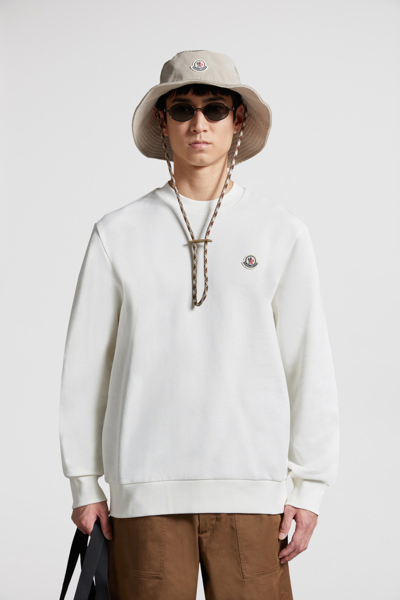 Moncler Logo Patch Cotton Sweatshirt outlook