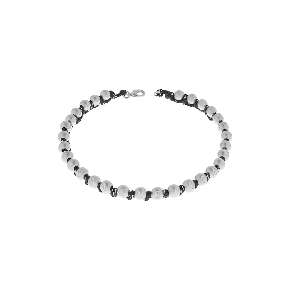 Malibu Ball Choker in Silver - 2