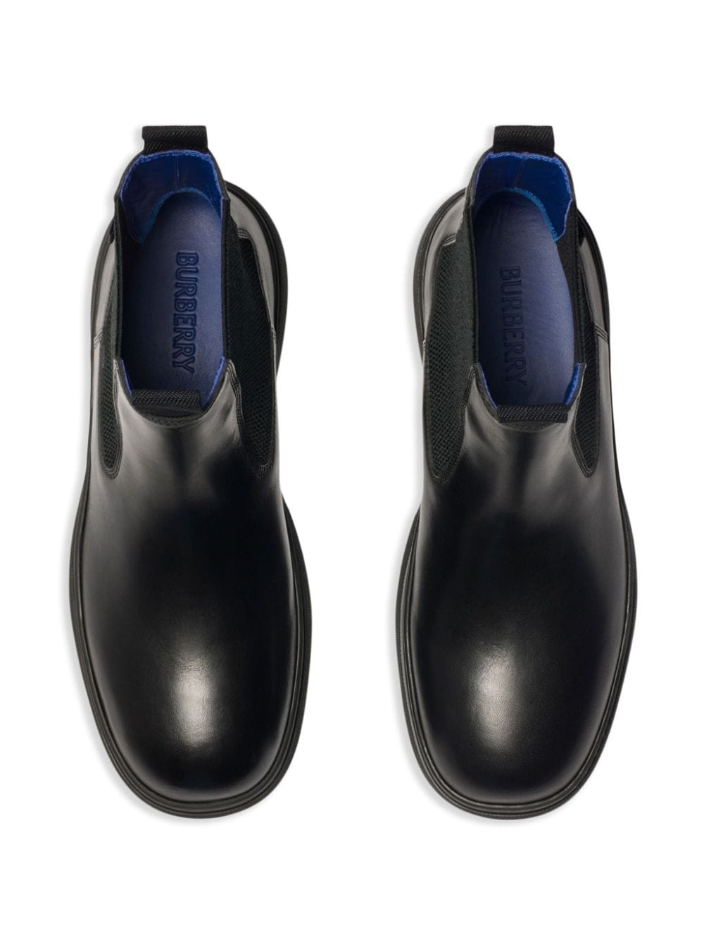 round-toe chelsea boots - 4