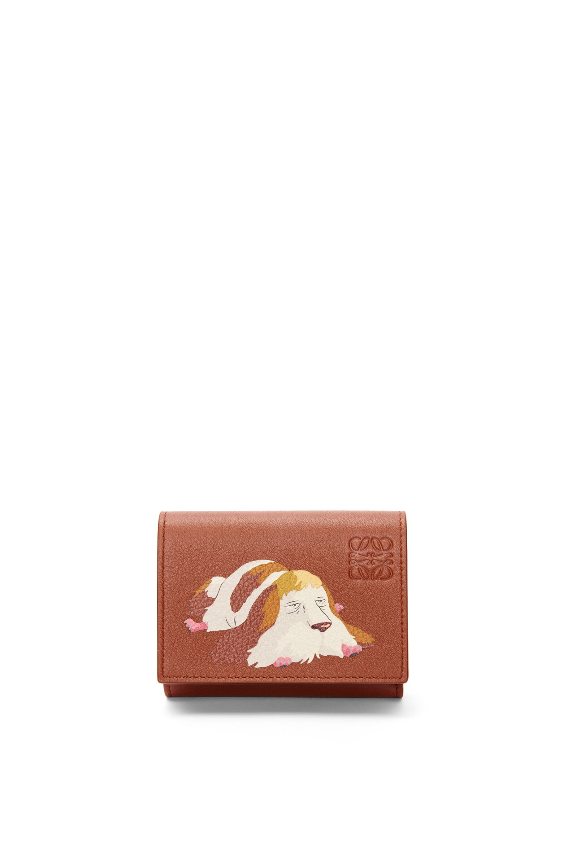Heen trifold wallet in classic calfskin - 1