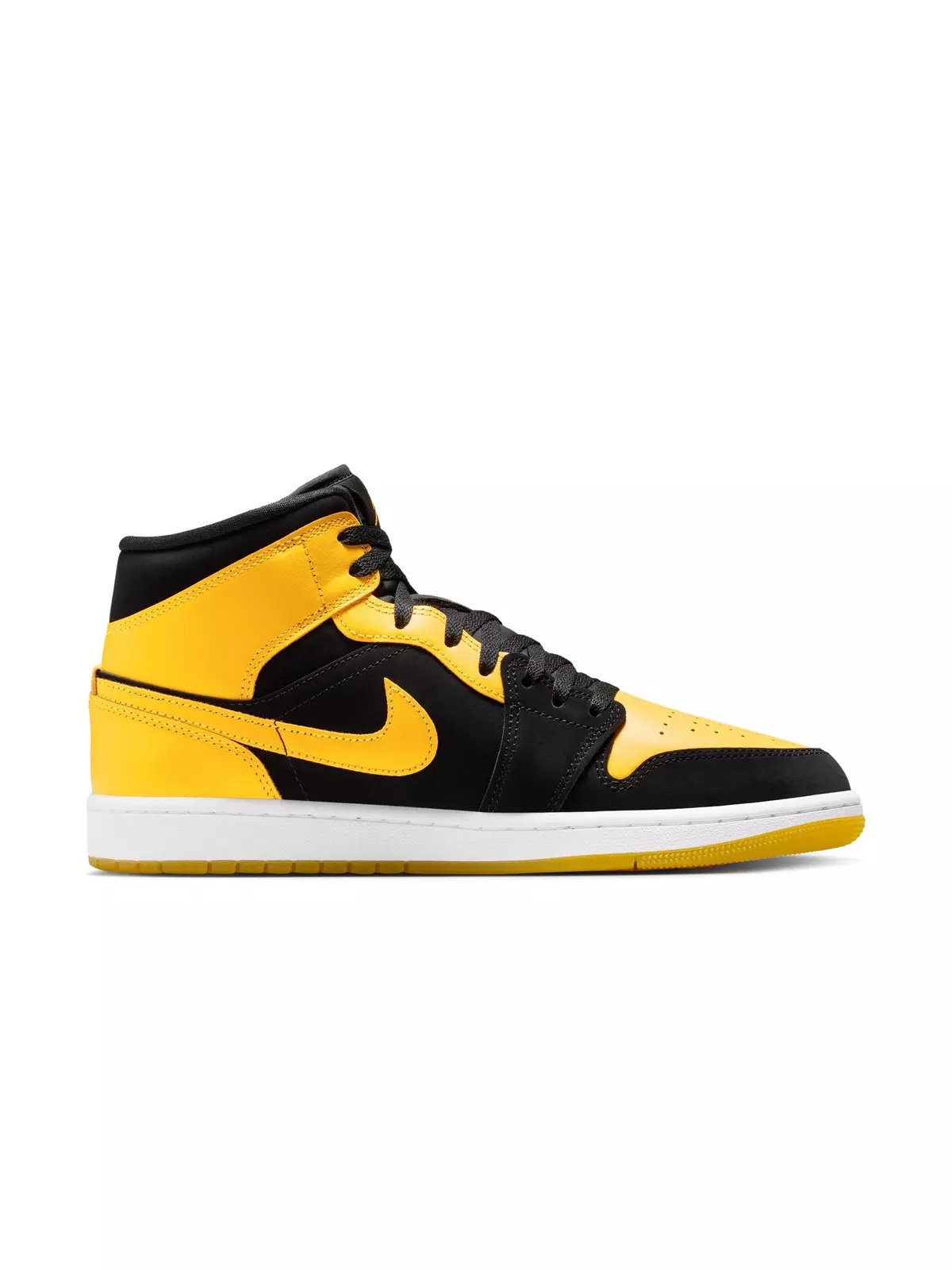 1 Mid SE "Black/Varsity Maize/White" Men's Shoe - 2