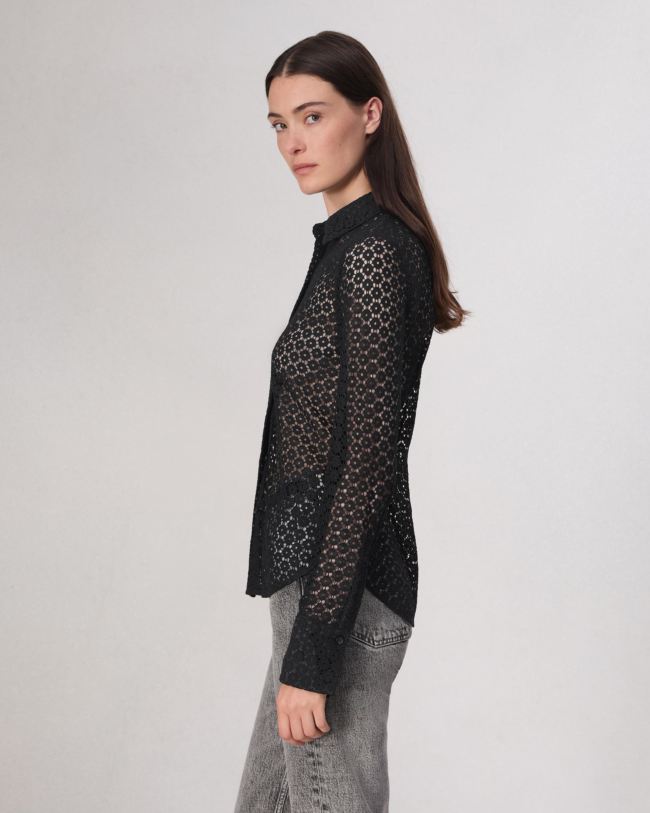 Yvette Lace Shirt - 4