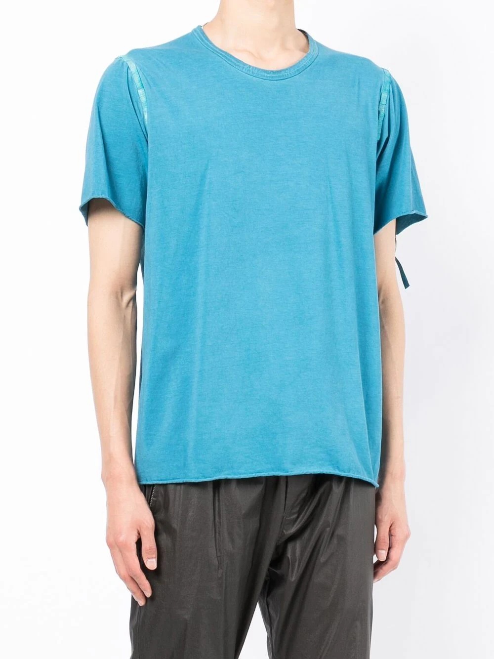 seam-detailing organic-cotton T-shirt - 3