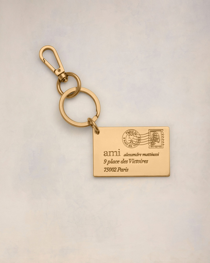 AMI ALEXANDRE MATTIUSSI ENVELOPPE KEYRING 1