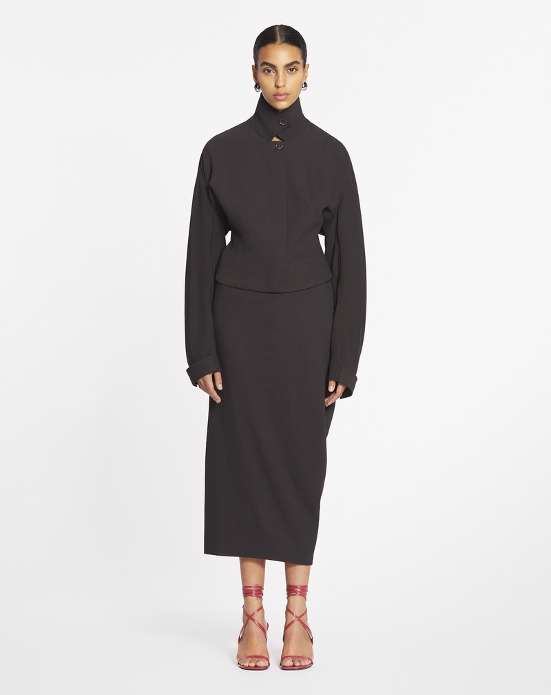 TAILORED WOOL AND VISCOSE JACKET 3