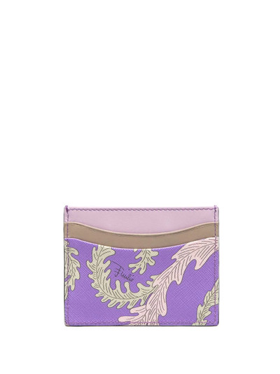 EMILIO PUCCI x Koché Selva print cardholder outlook