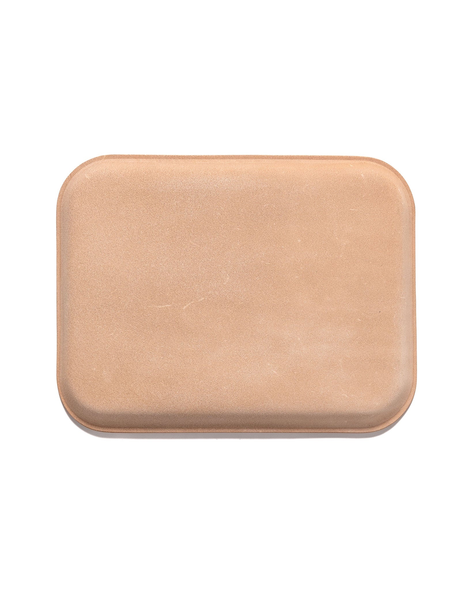 Leather Tray L Natural - 2