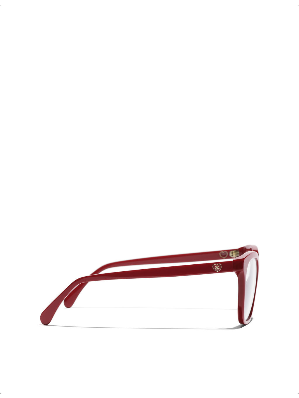 CH3463 rectangle-frame acetate glasses - 3