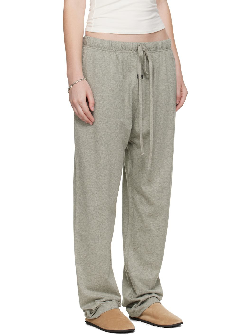 Gray Relaxed Lounge Pants - 2