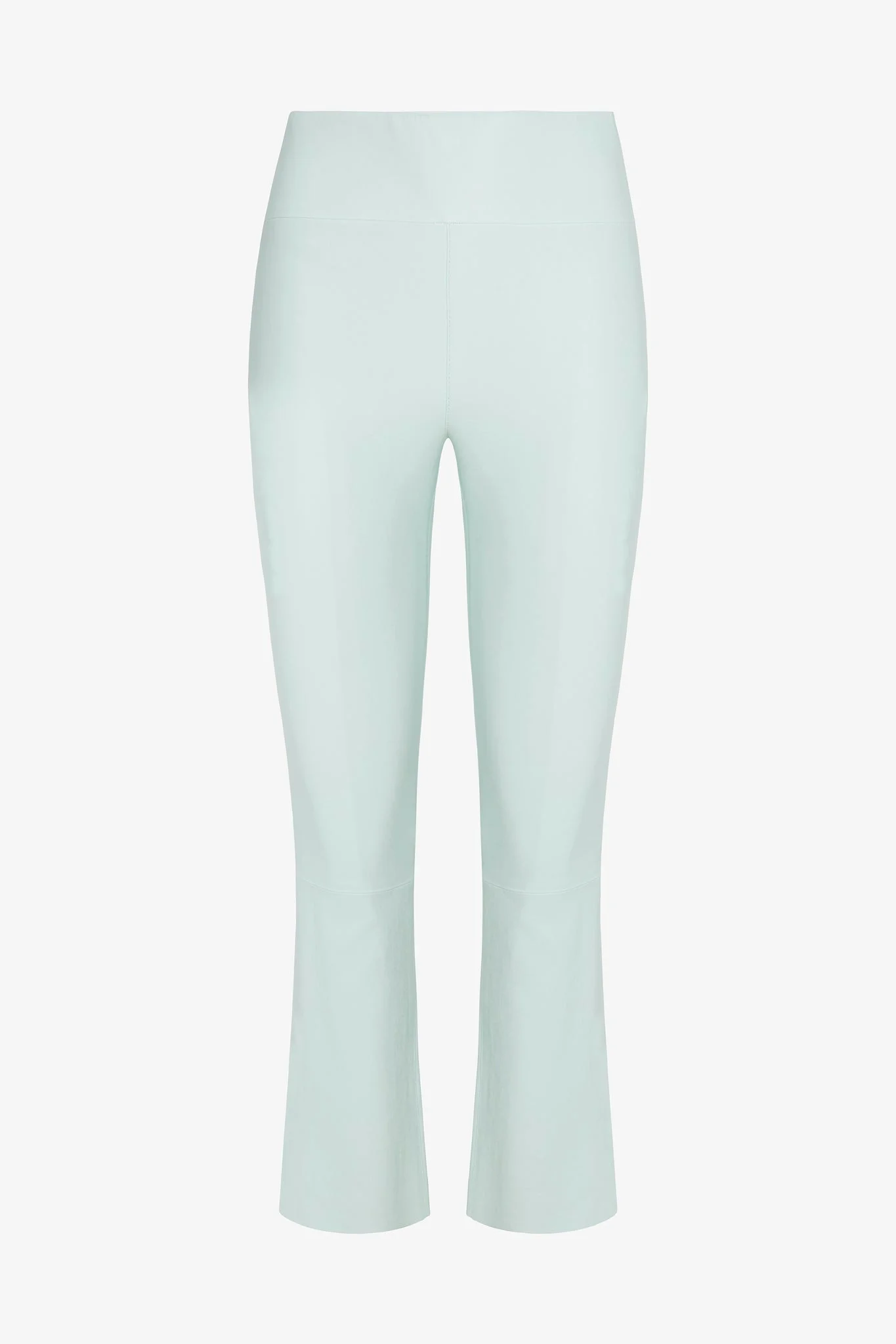 GRACE LEATHER CROP FLARE - 1