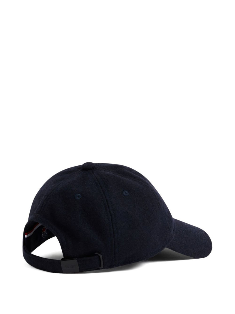 Fusalp logo-patch wool cap outlook