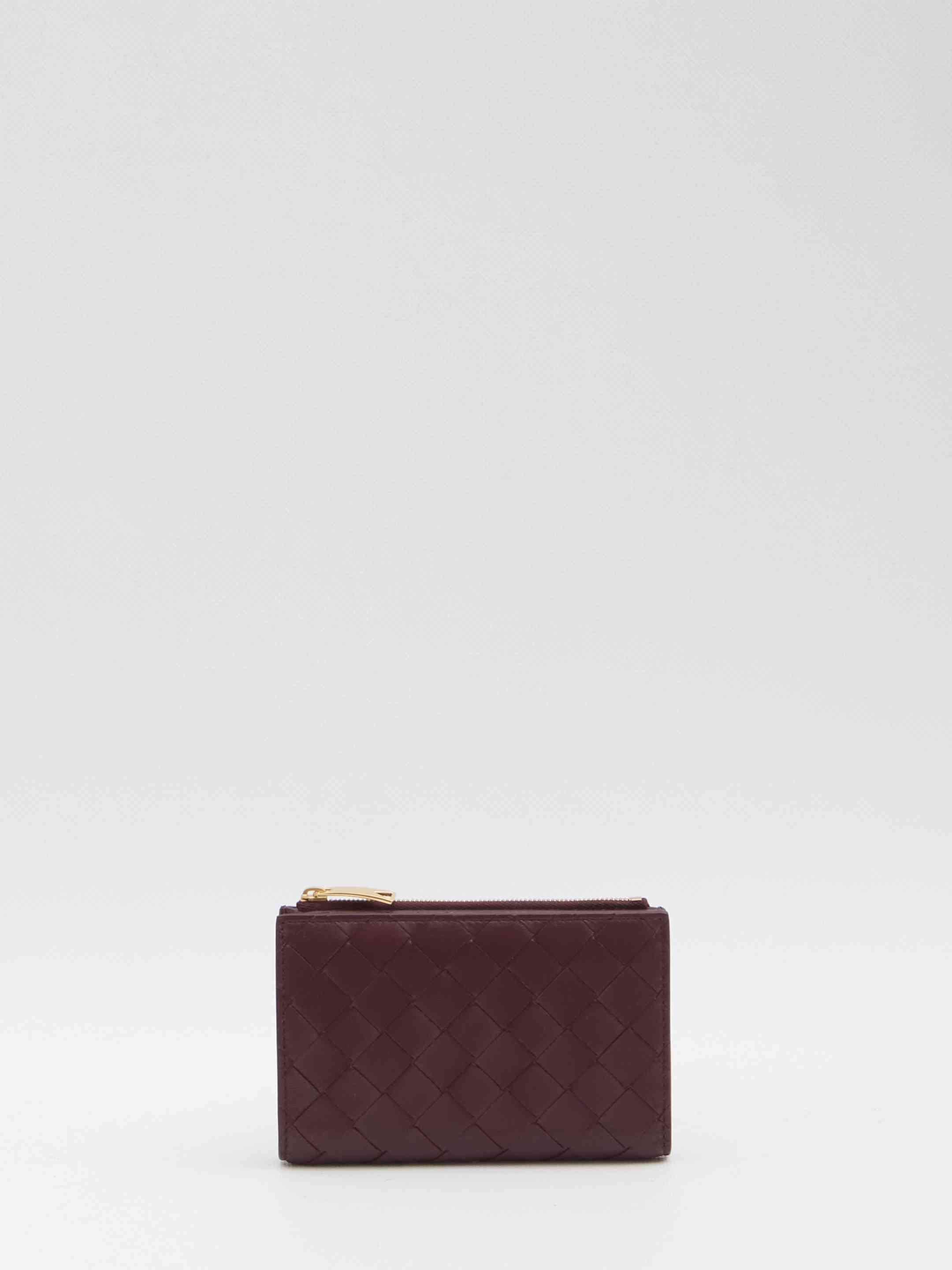 Bottega Veneta Women Intrecciato Bi-Folod Medium Wallet - 1