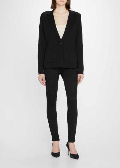 L'AGENCE Lacey Knit Blazer outlook