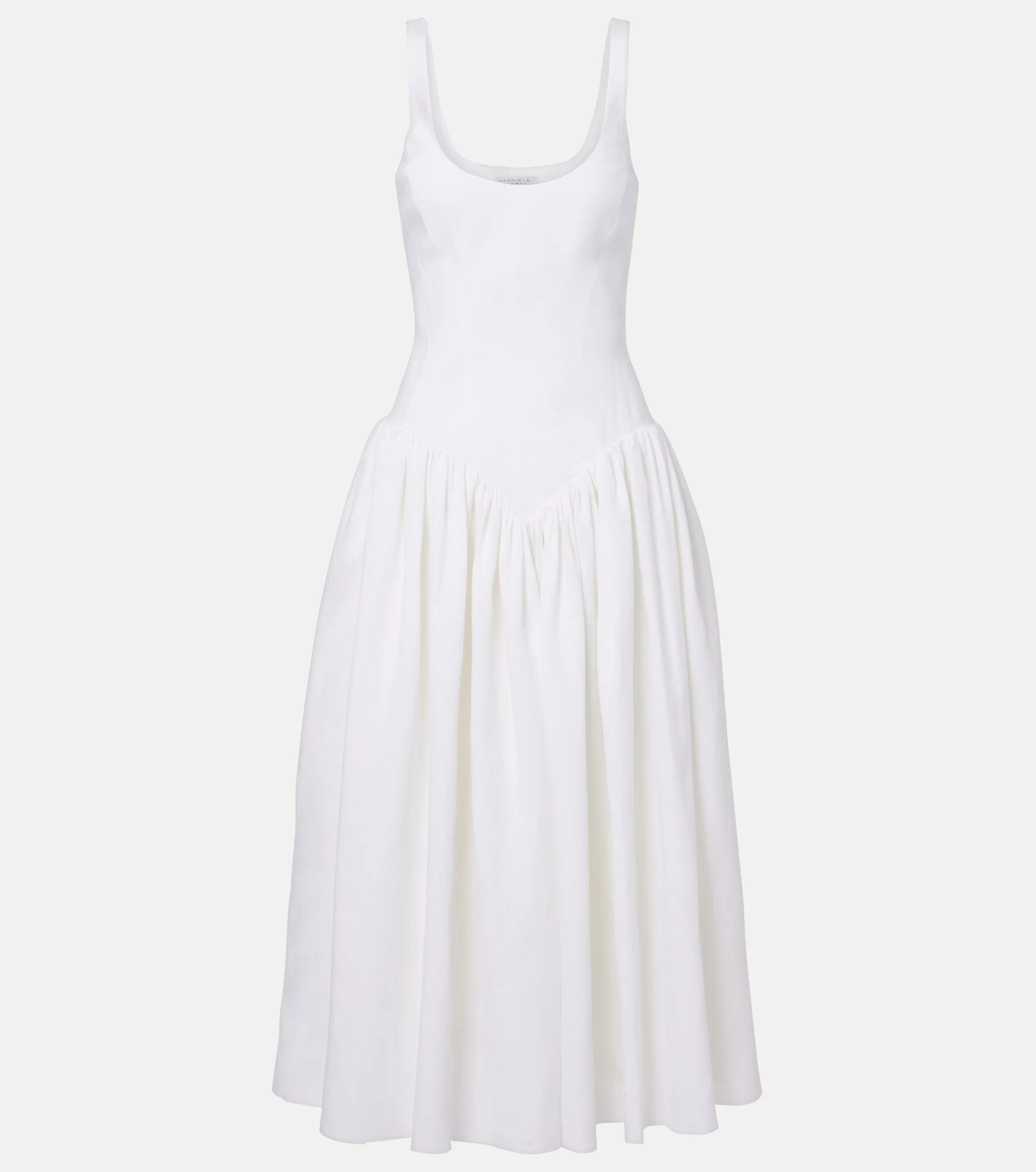 Naia linen maxi dress - 1