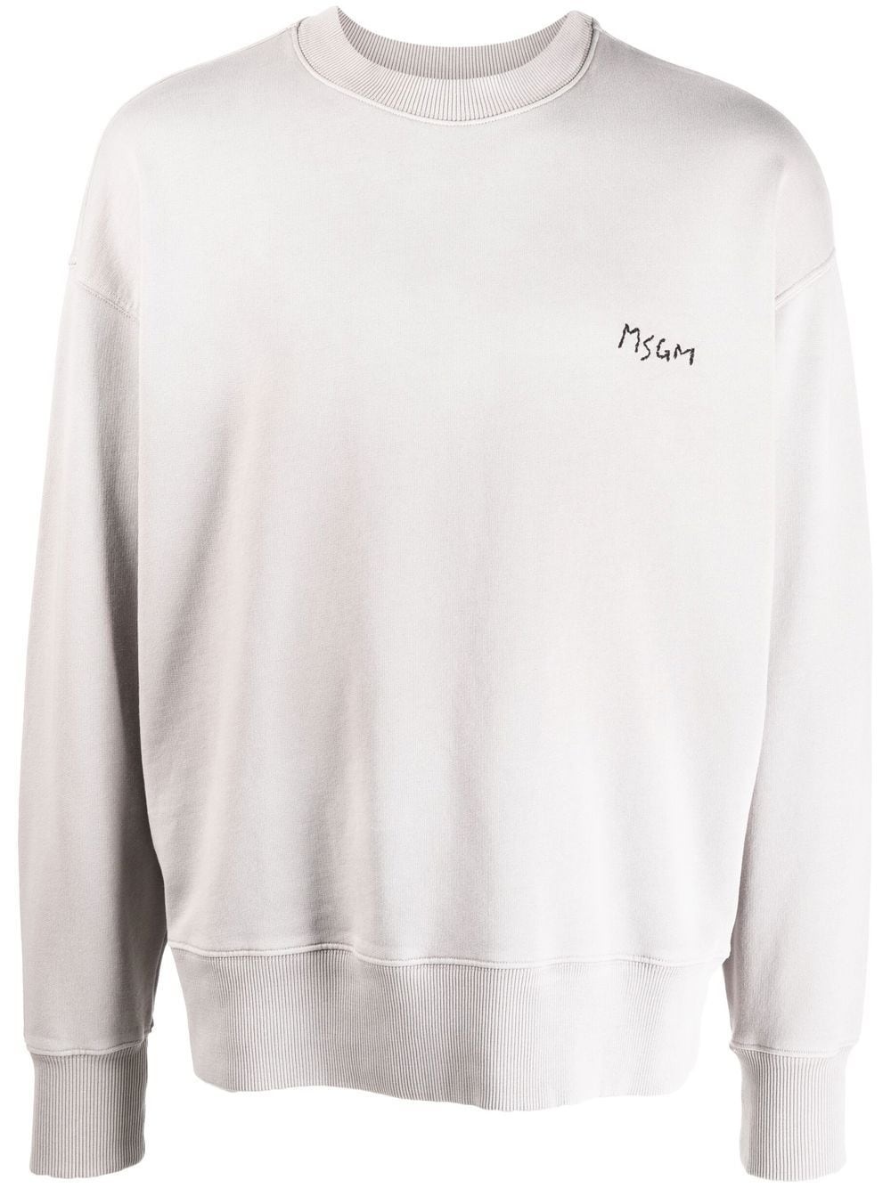 embroidered logo jumper - 1