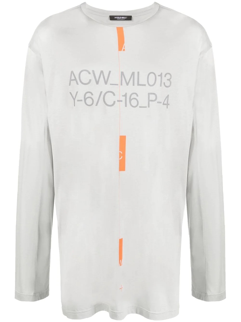 logo-print crew neck jumper - 1