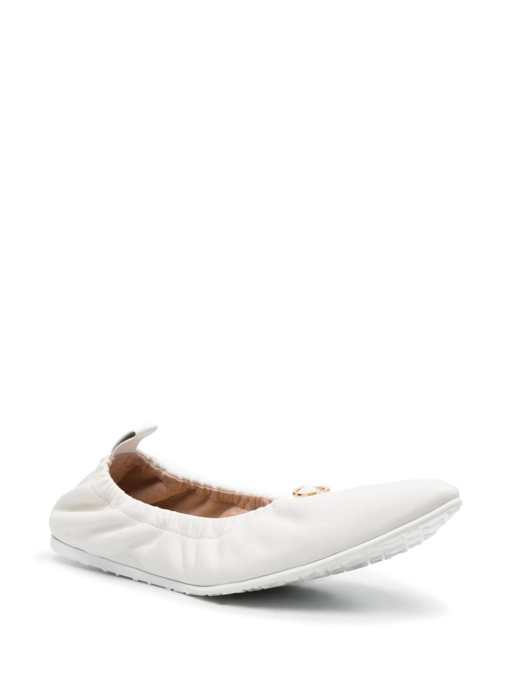 Alina leather ballerina shoes - 2
