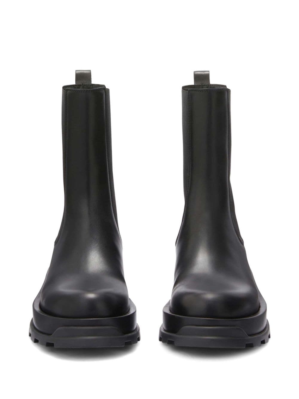 leather chelsea boots - 4