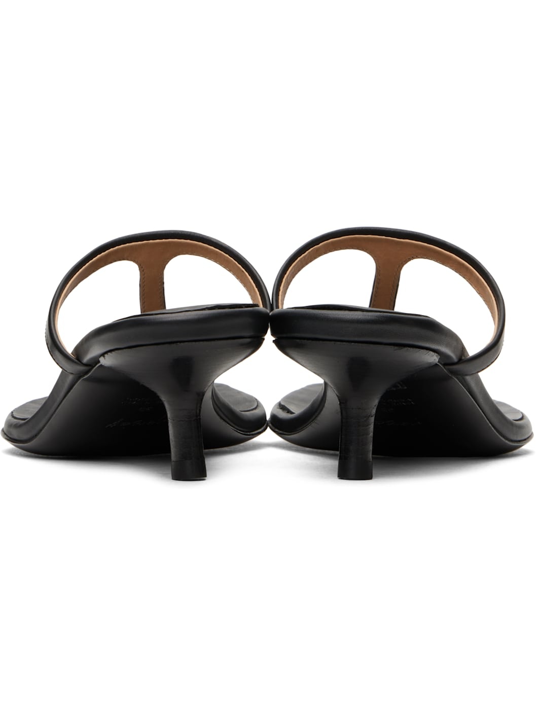 Black Sottiletta Heeled Sandals - 2