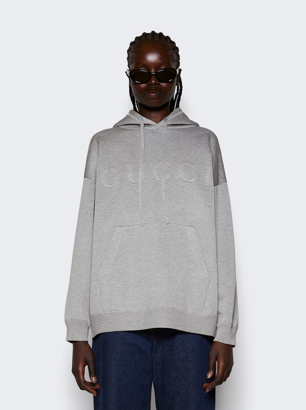 Extra Fine Knit Hooded Sweater Graphite - 3