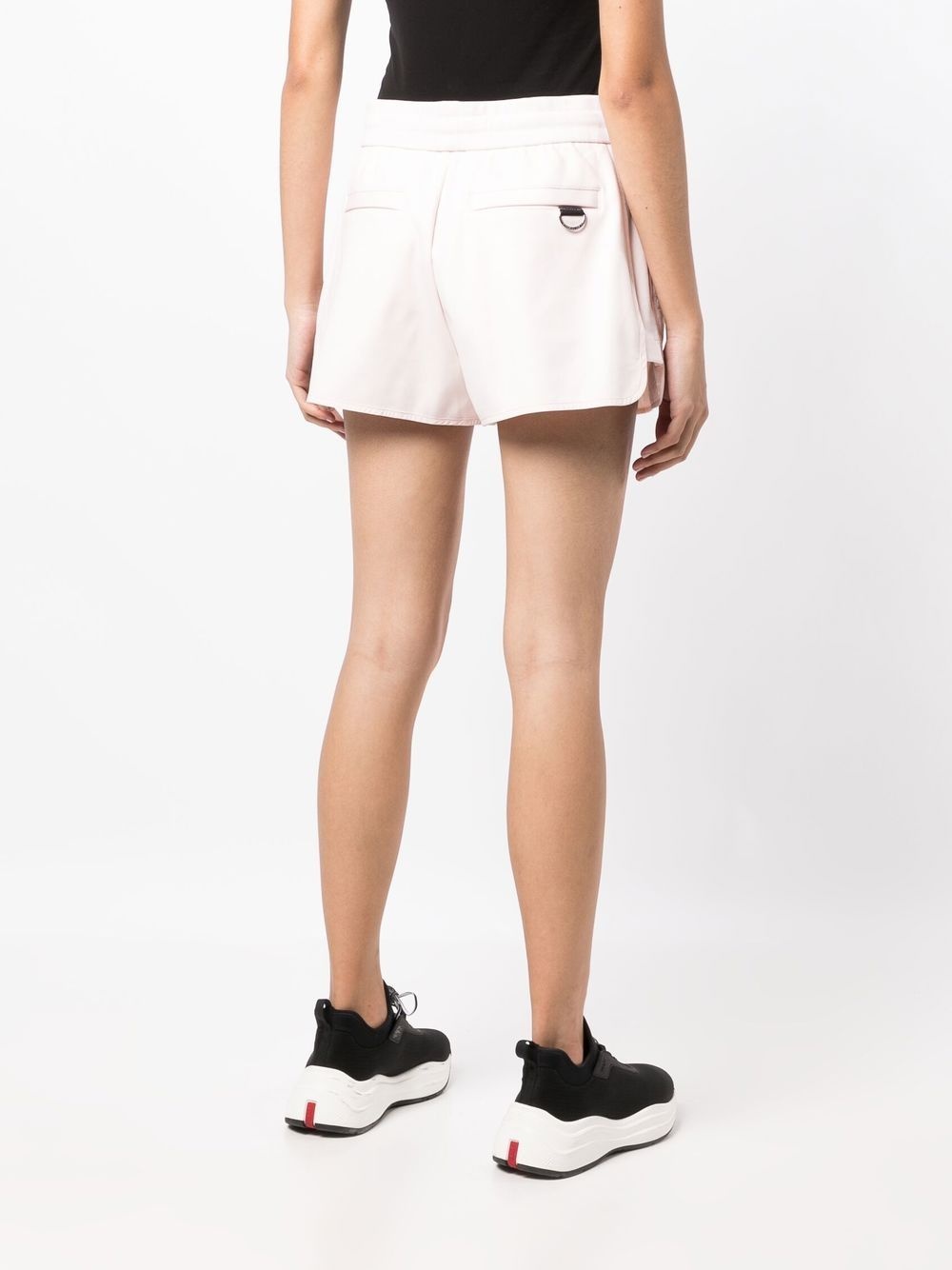 quilted recycled nylon shorts - 4