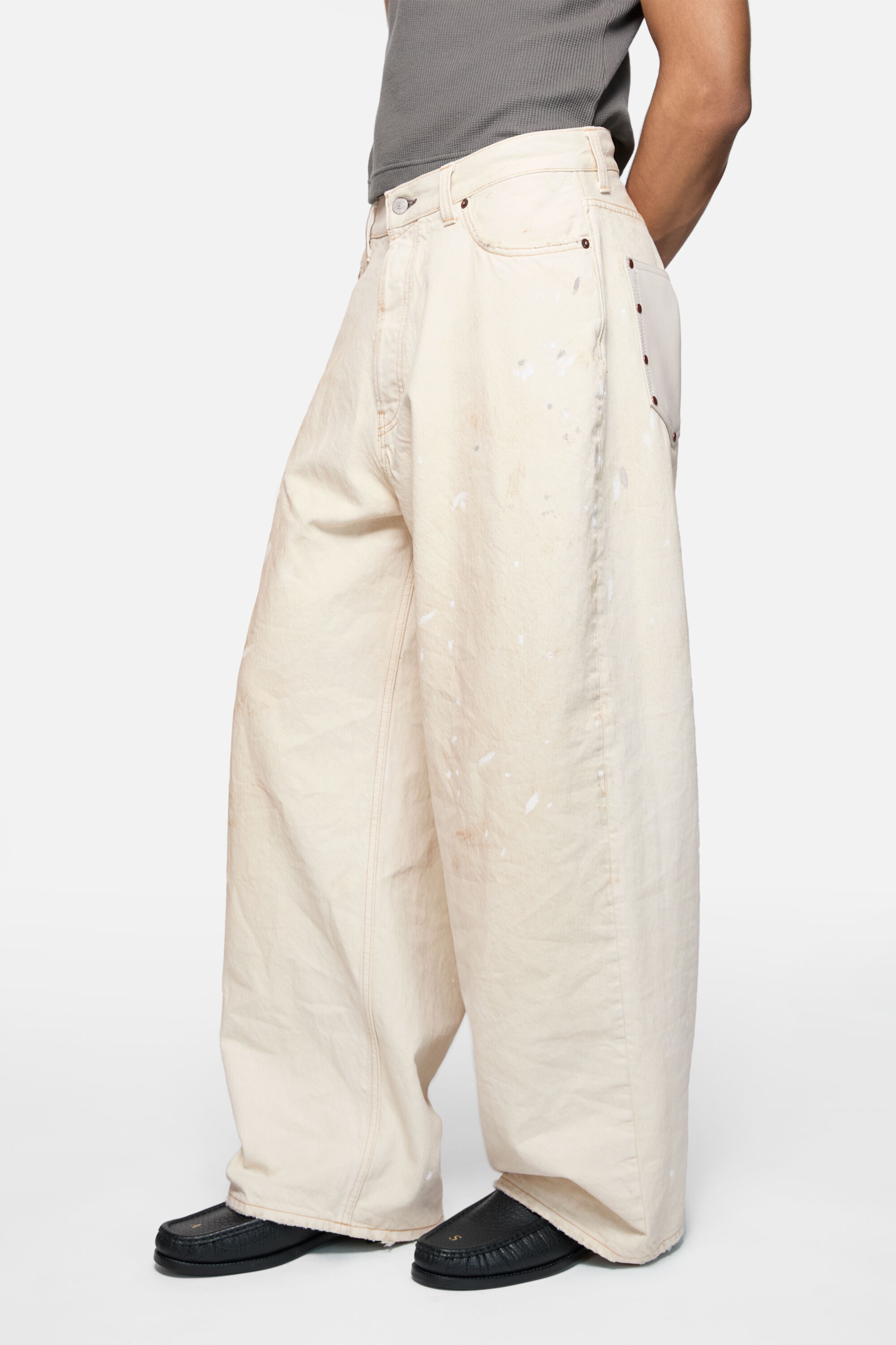 Super baggy fit jeans - 2023 - White - 4