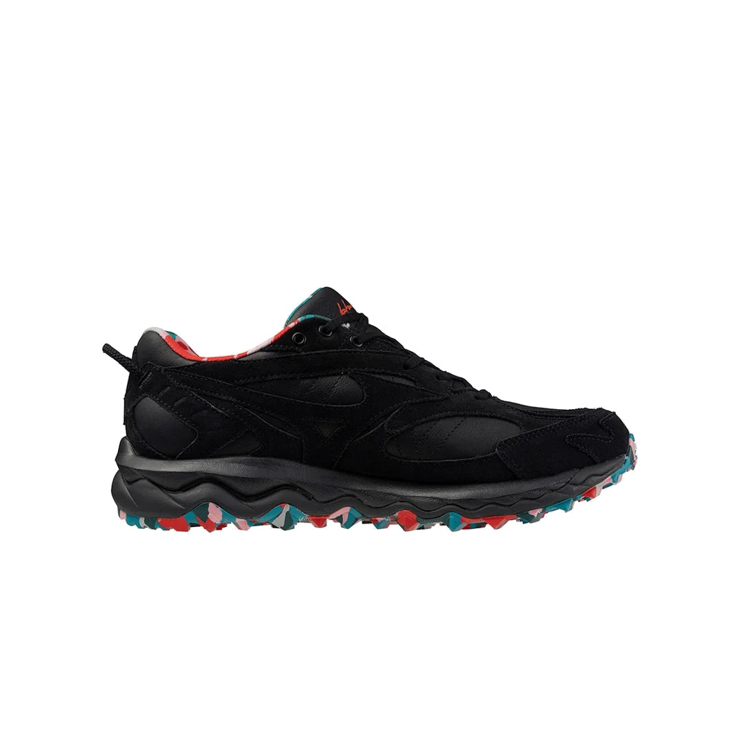 Mizuno Wave Mujin x Hiroshi Nagai 'Black MultiColor' D1GA241101 - 2